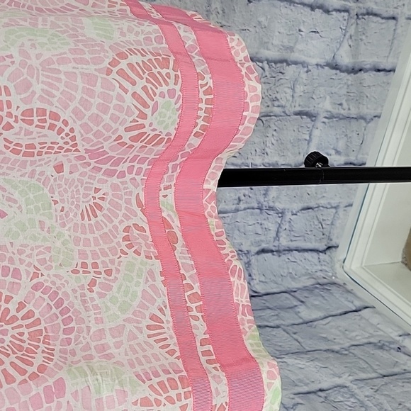 VINEYARD‎ VINES Mosiac Floral Print Cover Up Dress Medium - Picture 3 of 9